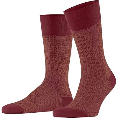 FALKE Herren Socken Sensitive London Special Edition M So Baumwolle mit Komfortbund 1 Paar, Rot Ruby 8830, 43-46 FALKE Herren Socken Sensitive London Special Edition M So Baumwolle mit Komfortbund 1 Paar, Rot Ruby 8830, 43-46