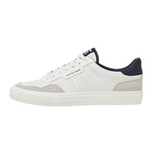 JACK & JONES Herren Jfwaspire Court Pu Sneaker Noos, White, 41 EU JACK & JONES Herren Jfwaspire Court Pu Sneaker Noos, White, 41 EU