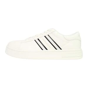 Giorgio Armani Male London, Side Stripes, Color Contrast, Sneaker,White,9 Giorgio Armani Male London, Side Stripes, Color Contrast, Sneaker,White,9