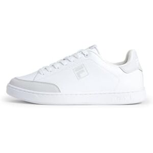 FILA Damen Sneaker COURTBAY im Tennis-Stil, Weiß (White-Nimbus Cloud), 37 FILA Damen Sneaker COURTBAY im Tennis-Stil, Weiß (White-Nimbus Cloud), 37