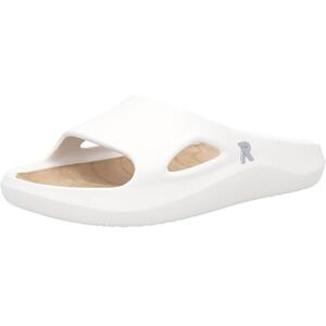 Rieker Herren Colton U3350 Slide, Weiss, 42 EU Rieker Herren Colton U3350 Slide, Weiss, 42 EU