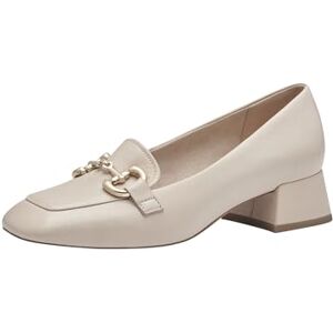 Tamaris Slipper Damen Blockabsatz beige,EU 39 Tamaris Slipper Damen Blockabsatz beige,EU 39