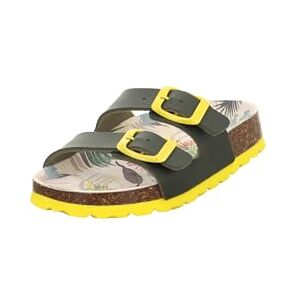 Superfit Mädchen FUSSBETTPANTOFFEL Hausschuhe, OLIVE/GELB 7050 Superfit Mädchen FUSSBETTPANTOFFEL Hausschuhe, OLIVE/GELB 7050