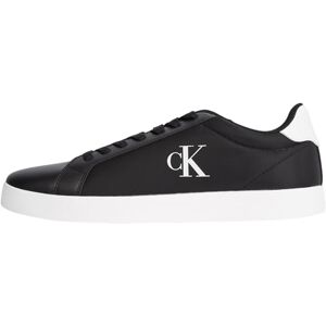 Calvin Herren Cupsole Sneaker mit Logo, Schwarz (Ck Black/Bright White), 40 Calvin Herren Cupsole Sneaker mit Logo, Schwarz (Ck Black/Bright White), 40