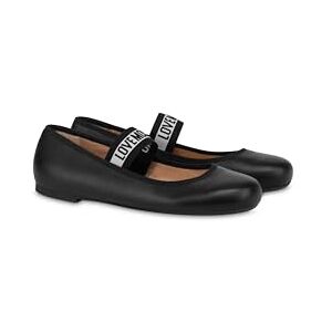 Love Moschino Damen Polja11071g0mie000036 Ballerinas, Schwarz, 36 EU Love Moschino Damen Polja11071g0mie000036 Ballerinas, Schwarz, 36 EU