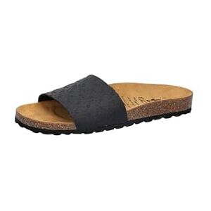 Lico Damen Bioline Stella Pantoletten, Schwarz, 36 EU Lico Damen Bioline Stella Pantoletten, Schwarz, 36 EU