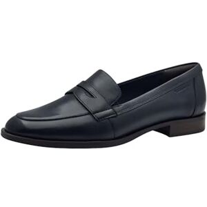 Tamaris Damen Loafer flach Leder, blau, 40 EU Tamaris Damen Loafer flach Leder, blau, 40 EU
