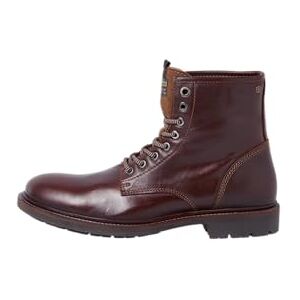 JACK & JONES Herren JFWTANNER Leather Boot Stiefeletten, Brandy Brown, 43 EU JACK & JONES Herren JFWTANNER Leather Boot Stiefeletten, Brandy Brown, 43 EU