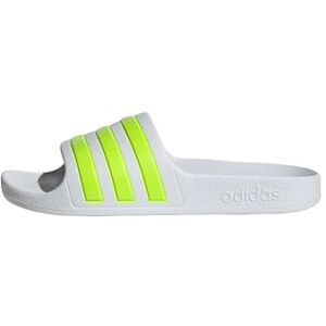 Adidas Unisex Kinder Adilette Aqua Slides Kids, ftwr white/solar slime/ftwr white, 35 EU Adidas Unisex Kinder Adilette Aqua Slides Kids, ftwr white/solar slime/ftwr white, 35 EU