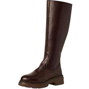 MARCO TOZZI Damen Stiefel aus Leder mit Reißverschluss, Braun (Mocca), 36 EU MARCO TOZZI Damen Stiefel aus Leder mit Reißverschluss, Braun (Mocca), 36 EU