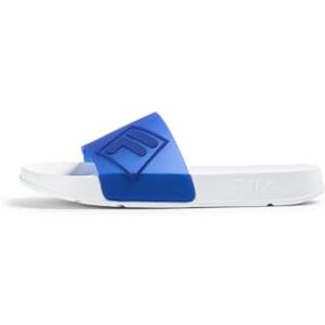 FILA Herren Slides MORRO BAY LUGO mit leichter EVA-Sohle, Blau (White-Surf the Web), 42 FILA Herren Slides MORRO BAY LUGO mit leichter EVA-Sohle, Blau (White-Surf the Web), 42