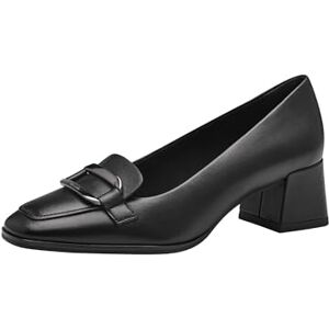 Tamaris Damen Pumps Leder Blockabsatz bequem; Black, EU 40 Tamaris Damen Pumps Leder Blockabsatz bequem; Black, EU 40