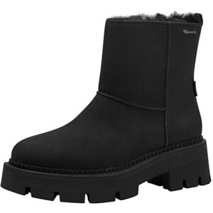 Tamaris Damen Stiefel Leder schwarz 42 Tamaris Damen Stiefel Leder schwarz 42