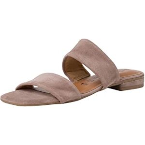Tamaris Damen 1-1-27110-20 Flacher Slipper, Braun Taupe Suede, 40 EU Tamaris Damen 1-1-27110-20 Flacher Slipper, Braun Taupe Suede, 40 EU