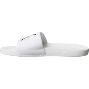 Calvin Herren Badeschuhe Slide mit Canvas, Weiß (Triple Bright White), 40 Calvin Herren Badeschuhe Slide mit Canvas, Weiß (Triple Bright White), 40