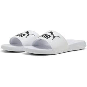 Puma Erwachsene Popcat 20 Slides 42, White Black Puma Erwachsene Popcat 20 Slides 42, White Black