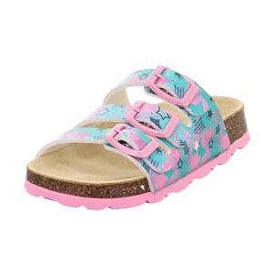 Superfit Mädchen Fussbettpantoffel 1-800113 Hausschuhe, Hellgrün Mehrfarbig 7520, 35 EU Superfit Mädchen Fussbettpantoffel 1-800113 Hausschuhe, Hellgrün Mehrfarbig 7520, 35 EU