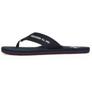 Tommy Hilfiger Herren Flip Flops Beach Sandal Zehentrenner, Blau (Desert Sky), 40 Tommy Hilfiger Herren Flip Flops Beach Sandal Zehentrenner, Blau (Desert Sky), 40
