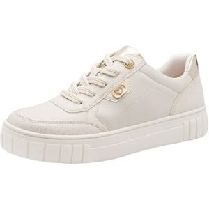 MARCO TOZZI Damen Sneaker weiches Feel Me Wechselfußbett weiches Innenfutter Modisch, beige (Cream Comb), 38 EU MARCO TOZZI Damen Sneaker weiches Feel Me Wechselfußbett weiches Innenfutter Modisch, beige (Cream Comb), 38 EU