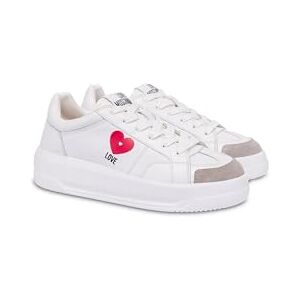 Love Moschino JA15205G1NIAJ10A, Damen-Turnschuhe, Weiß/Schwarz, 36 EU, Weiss SCHWARZ, 36 EU Love Moschino JA15205G1NIAJ10A, Damen-Turnschuhe, Weiß/Schwarz, 36 EU, Weiss SCHWARZ, 36 EU