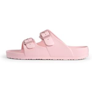 FILA Damen Pantoletten MATERO mit Doppelriemen, Rosa (Powder Pink), 42 FILA Damen Pantoletten MATERO mit Doppelriemen, Rosa (Powder Pink), 42