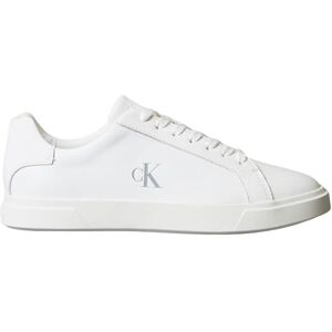 Calvin Damen Cupsole Sneaker Low Pro aus Leder, Weiß (Triple Bright White), 38 Calvin Damen Cupsole Sneaker Low Pro aus Leder, Weiß (Triple Bright White), 38