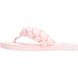 Tommy Jeans Damen Flip Flops Braided Beach Sandal mit Flecht-Detail, Mehrfarbig (Misty Pink), 38 Tommy Jeans Damen Flip Flops Braided Beach Sandal mit Flecht-Detail, Mehrfarbig (Misty Pink), 38