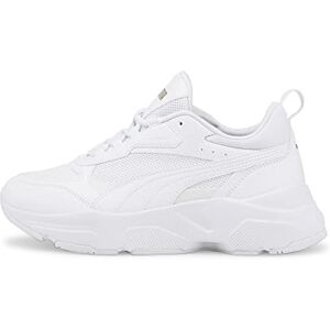 Puma Damen Cassia Turnschuhe, White White Team Gold, 40 EU Puma Damen Cassia Turnschuhe, White White Team Gold, 40 EU