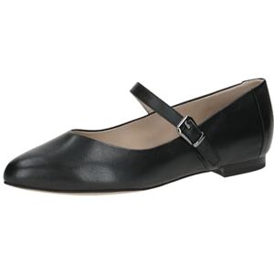 CAPRICE Damen Ballerinas aus Leder mit Klettverschluss, Schwarz (Black Nappa), 40 EU CAPRICE Damen Ballerinas aus Leder mit Klettverschluss, Schwarz (Black Nappa), 40 EU