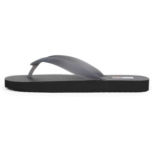 Tommy Jeans Damen Flip Flops Logo Zehentrenner, Grau (Washed Black), 40 Tommy Jeans Damen Flip Flops Logo Zehentrenner, Grau (Washed Black), 40