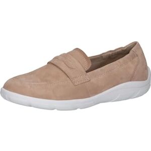 CAPRICE Damen Slipper aus Leder Bequem, Beige (Cream Suede), 37 EU CAPRICE Damen Slipper aus Leder Bequem, Beige (Cream Suede), 37 EU
