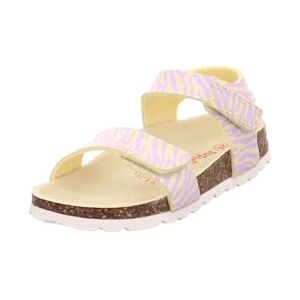 Superfit Mädchen Fussbettpantoffel Sandale, Gelb Rosa 6010, 25 EU Weit Superfit Mädchen Fussbettpantoffel Sandale, Gelb Rosa 6010, 25 EU Weit