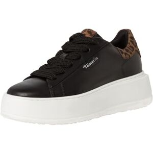 Tamaris Damen 1-23812-41 Sneaker Sneaker, Black/Leopard, 41 Tamaris Damen 1-23812-41 Sneaker Sneaker, Black/Leopard, 41