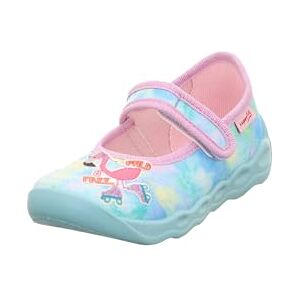 Superfit Mädchen Bubble 1-006271 Hausschuhe, Türkis Mehrfarbig 8420, 24 EU Superfit Mädchen Bubble 1-006271 Hausschuhe, Türkis Mehrfarbig 8420, 24 EU