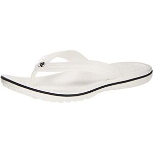 Crocs Unisex Erwachsene Crocband Flip Flip, White, 46/47 EU Crocs Unisex Erwachsene Crocband Flip Flip, White, 46/47 EU