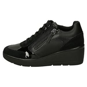 Geox Mädchen D Ilde C Sneaker, Schwarz, 40 EU Geox Mädchen D Ilde C Sneaker, Schwarz, 40 EU