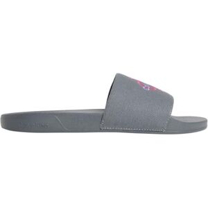 Calvin Damen Badeschuhe Ess Slide Cv mit Monogramm, Grau (Turbulence/Pink Yarrow), 38 Calvin Damen Badeschuhe Ess Slide Cv mit Monogramm, Grau (Turbulence/Pink Yarrow), 38