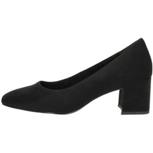 MARCO TOZZI Damen Pumps mit Blockabsatz Vegan, Schwarz (Schwarz), 39 EU MARCO TOZZI Damen Pumps mit Blockabsatz Vegan, Schwarz (Schwarz), 39 EU