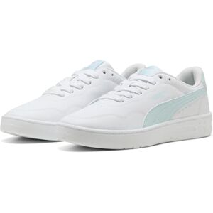 Puma Court Lally Damen Sneaker, Weißes Meeresglas, 37.5 EU Puma Court Lally Damen Sneaker, Weißes Meeresglas, 37.5 EU