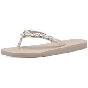 Tamaris Pantolette Damen Flach beige,EU 40 Tamaris Pantolette Damen Flach beige,EU 40