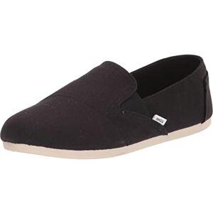 TOMS Damen Redondo Flacher Slipper, Schwarzes Segeltuch, 36 EU TOMS Damen Redondo Flacher Slipper, Schwarzes Segeltuch, 36 EU