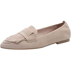 Tamaris Damen Loafer flach Leder, grau, 38 EU Tamaris Damen Loafer flach Leder, grau, 38 EU