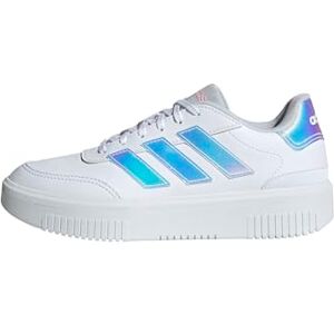 Adidas Damen Courtblock Shoes, FTWR White/FTWR White/Clear Pink, 36 EU Adidas Damen Courtblock Shoes, FTWR White/FTWR White/Clear Pink, 36 EU