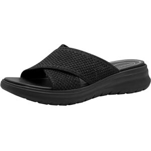Tamaris Comfort Damen Pantoletten mit Chunky-Sohle Vegan, Schwarz (Black Uni), 39 EU Tamaris Comfort Damen Pantoletten mit Chunky-Sohle Vegan, Schwarz (Black Uni), 39 EU