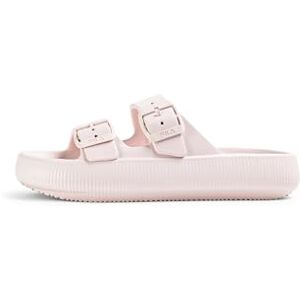 FILA Damen Pantoletten TIRENO mit Plateausohle, Rosa (Mauve Chalk), 38 FILA Damen Pantoletten TIRENO mit Plateausohle, Rosa (Mauve Chalk), 38