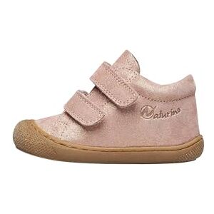 Naturino Lauflernschuhe aus Veloursleder in Glitter, Puderrosa- 18 Naturino Lauflernschuhe aus Veloursleder in Glitter, Puderrosa- 18