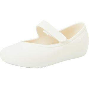 Crocs Unisex Kinder Brooklyn Mary Jane Flat T Flach, Stucco, 22/23 EU Crocs Unisex Kinder Brooklyn Mary Jane Flat T Flach, Stucco, 22/23 EU