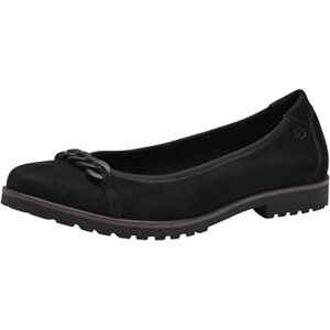Tamaris Damen Ballerinas Leder; Black/schwarz; 37 EU Tamaris Damen Ballerinas Leder; Black/schwarz; 37 EU
