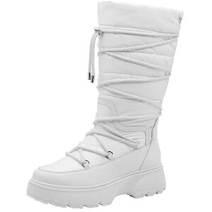 Tamaris Damen Stiefel Leder weiß 39 Tamaris Damen Stiefel Leder weiß 39
