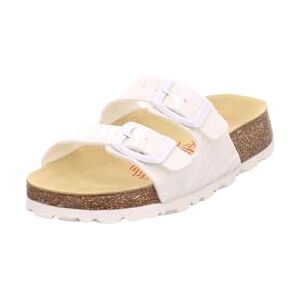 Superfit Mädchen Fussbettpantoffel Hausschuhe 1-800111 Sandale, Weiss 1160, 36 EU Superfit Mädchen Fussbettpantoffel Hausschuhe 1-800111 Sandale, Weiss 1160, 36 EU